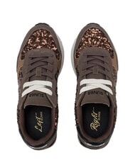 SUN68 BIG ALLY SEQUIN Baskets marron - Chaussures Femme - 3