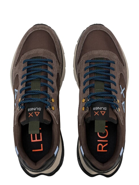 FIRE & CAMPING Baskets marron - Chaussures Homme