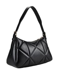 LOVE MOSCHINO EMBOSSED QUILTED Sac bandouli&egrave;re ajustable Noir - Sacs pour Femme - 2
