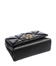 LOVE MOSCHINO EMBOSSED QUILTED sac bandouli&egrave;re Noir - Sacs pour Femme - 2