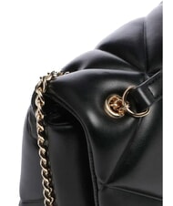 LOVE MOSCHINO EMBOSSED QUILTED sac bandouli&egrave;re Noir - Sacs pour Femme - 3
