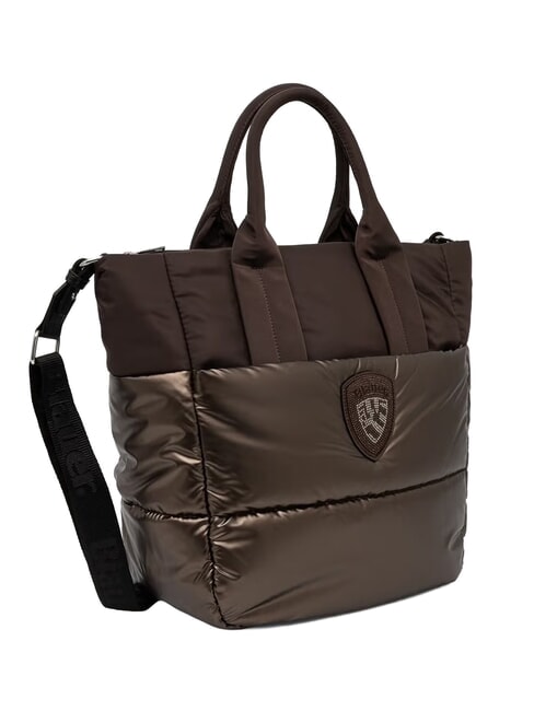 PADDED Sac de courses avec bandouli&egrave;re DarkBrown - Sacs pour Femme