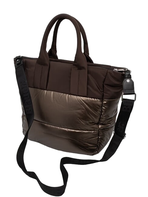 PADDED Sac &agrave; main avec bandouli&egrave;re DarkBrown - Sacs pour Femme