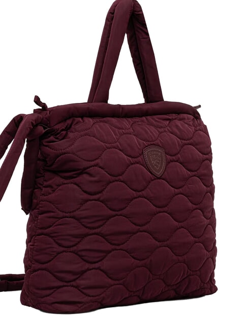PUFF Sac &agrave; main avec bandouli&egrave;re Bordeaux - Sacs pour Femme