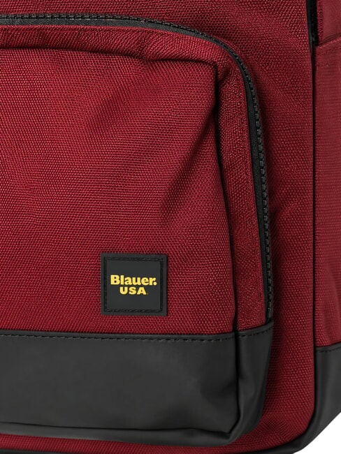 ESSENTIAL Sac &agrave; dos pour ordinateur portable 14 pouces Bordeaux - Sacs &agrave; dos pour l'&Eacute;cole & les Loisirs