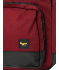 BLAUER ESSENTIAL Sac &agrave; dos pour ordinateur portable 14 pouces Bordeaux - Sacs &agrave; dos pour l'&Eacute;cole & les Loisirs - 4