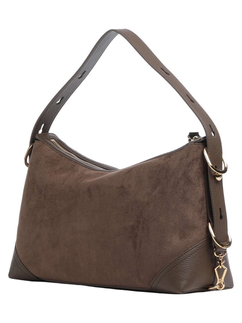 SIGNATURE ZIP Sac bandouli&egrave;re ajustable brun/marron - Sacs pour Femme