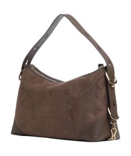 LOVE MOSCHINO SIGNATURE ZIP Sac bandouli&egrave;re ajustable brun/marron - Sacs pour Femme - 3