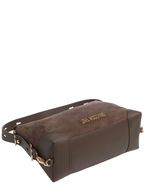 SIGNATURE ZIP Sac bandouli&egrave;re ajustable brun/marron - Sacs pour Femme