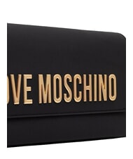 LOVE MOSCHINO BOLD LOVE Sac bandouli&egrave;re ajustable Noir - Sacs pour Femme - 4
