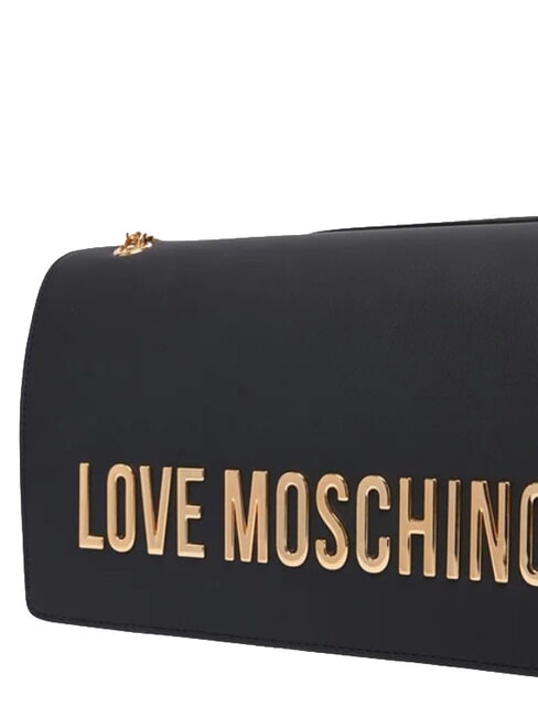 BOLD LOVE Sac bandouli&egrave;re, avec cha&icirc;ne Noir - Sacs pour Femme