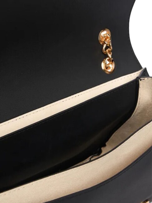 BOLD LOVE Sac bandouli&egrave;re, avec cha&icirc;ne Noir - Sacs pour Femme