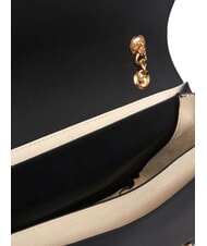 LOVE MOSCHINO BOLD LOVE Sac bandouli&egrave;re, avec cha&icirc;ne Noir - Sacs pour Femme - 4