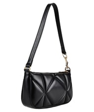 LOVE MOSCHINO EMBOSSED QUILTED sac bandouli&egrave;re Noir - Sacs pour Femme - 3
