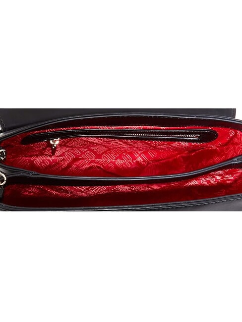 OVAL FRIEZE sac bandouli&egrave;re Noir - Sacs pour Femme