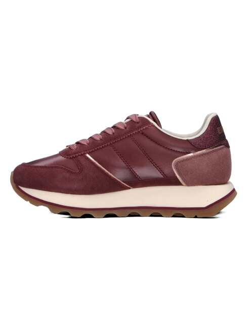 MILLS Baskets Bordeaux - Chaussures Femme