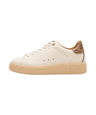 BLAUER VICTORY Baskets cr&egrave;me/z&egrave;bre - Chaussures Femme - 3