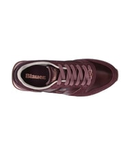 BLAUER MILLS Baskets Bordeaux - Chaussures Femme - 4