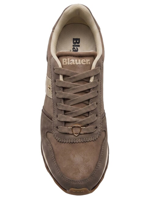 MILLS Baskets taupe - Chaussures Femme