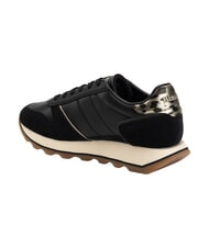 BLAUER MILLS Baskets pour femmes noir/l&eacute;opard - Chaussures Femme - 3