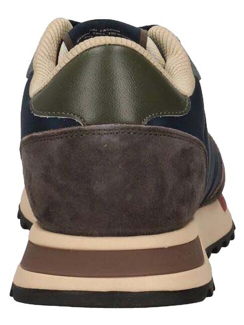 RYDER Baskets marine/marron - Chaussures Homme