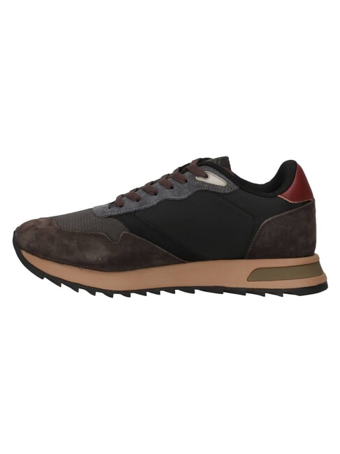 RYDER Baskets noir/brun - Chaussures Homme