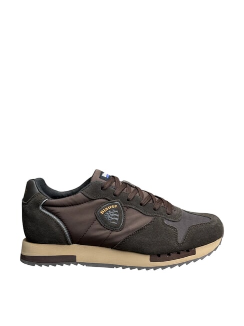 QUEENS Baskets brun - Chaussures Homme