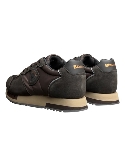 QUEENS Baskets brun - Chaussures Homme