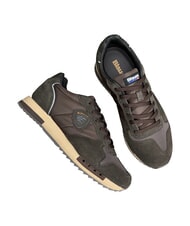 BLAUER QUEENS Baskets brun - Chaussures Homme - 4