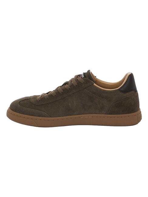 LOWELL Baskets en cuir VERT MILITAIRE - Chaussures Homme