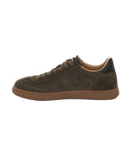 BLAUER LOWELL Baskets en cuir VERT MILITAIRE - Chaussures Homme - 3