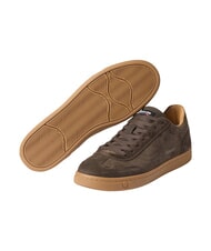 BLAUER LOWELL Baskets en cuir brun - Chaussures Homme - 5