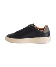 BLAUER BUCK Baskets en cuir noir/militaire - Chaussures Homme - 3