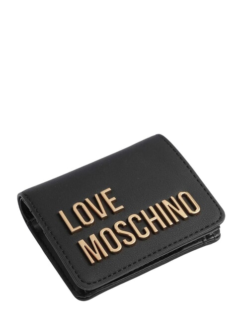BOLD LOVE portefeuille compact &agrave; fermeture &eacute;clair Noir - Portefeuilles Femme