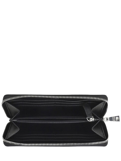 BOLD LOVE Grand portefeuille zipp&eacute; Noir - Portefeuilles Femme