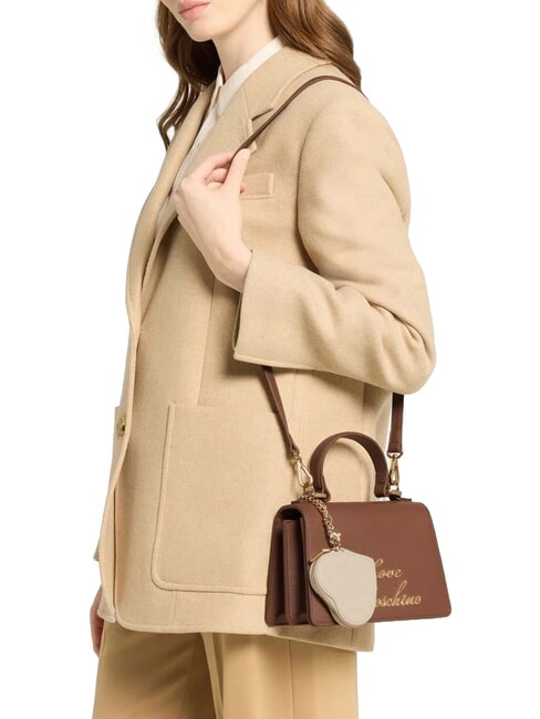 PADLOCK Sac &agrave; main avec bandouli&egrave;re noix - Sacs pour Femme