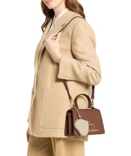 LOVE MOSCHINO PADLOCK Sac &agrave; main avec bandouli&egrave;re noix - Sacs pour Femme - 2