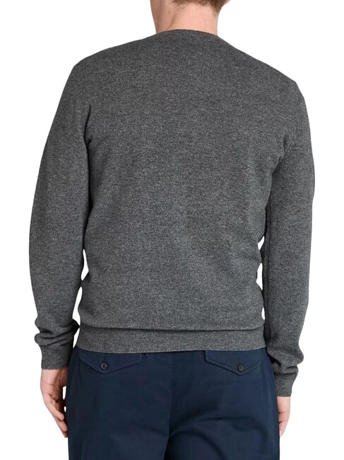MERINO Pull ras du cou en laine m&eacute;lang&eacute;e dgh-obsn - Pulls pour hommes