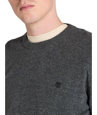 TIMBERLAND MERINO Pull ras du cou en laine m&eacute;lang&eacute;e dgh-obsn - Pulls pour hommes - 3