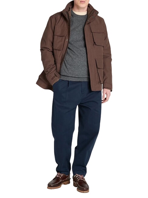 MERINO Pull ras du cou en laine m&eacute;lang&eacute;e dgh-obsn - Pulls pour hommes