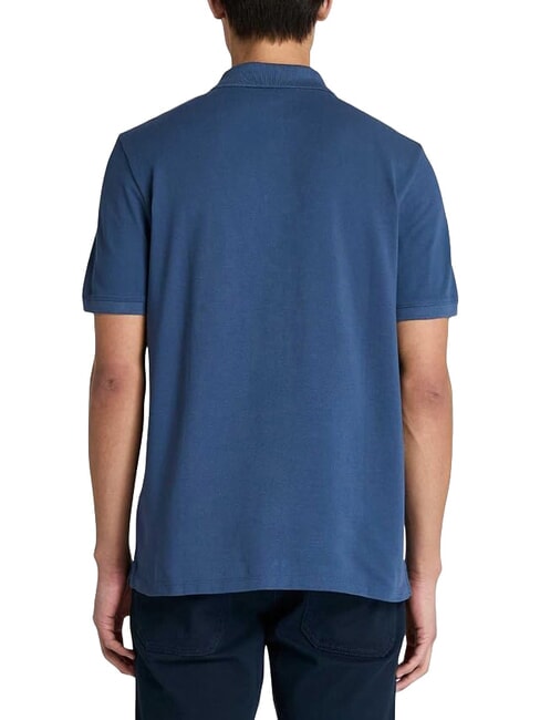 OYSTER RIVER Polo &agrave; manches courtes, pur coton oc&eacute;an - chemise polo