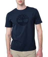 TIMBERLAND KBEC RIVER T-shirt &agrave; manches courtes oc&eacute;an - T-shirt - 3
