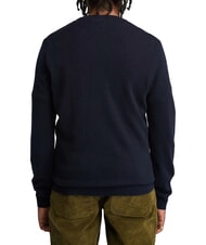 TIMBERLAND MERINO Pull ras du cou en laine m&eacute;lang&eacute;e saphir fonc&eacute;/denim fonc&eacute; - Pulls pour hommes - 2