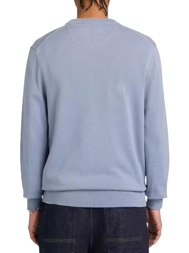 WILLIAMS RIVER Pull ras du cou bleu moyen - Pulls pour hommes
