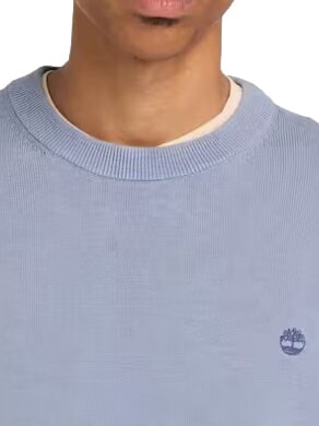 WILLIAMS RIVER Pull ras du cou bleu moyen - Pulls pour hommes