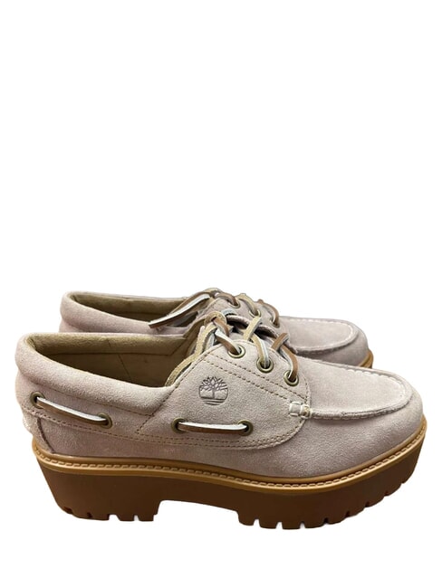 STONE STREET chaussures en cuir violet clair - Chaussures Femme