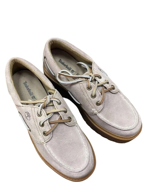 STONE STREET chaussures en cuir violet clair - Chaussures Femme
