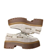 TIMBERLAND STONE STREET chaussures en cuir violet clair - Chaussures Femme - 5