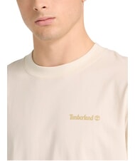 TIMBERLAND MAGNET T-shirt &agrave; manches courtes, pur coton mill&eacute;sime blanc - T-shirt - 3