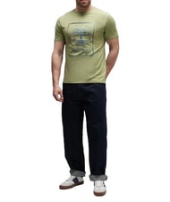 TIMBERLAND WATER T-shirt &agrave; manches courtes, pur coton vert clair - T-shirt - 3